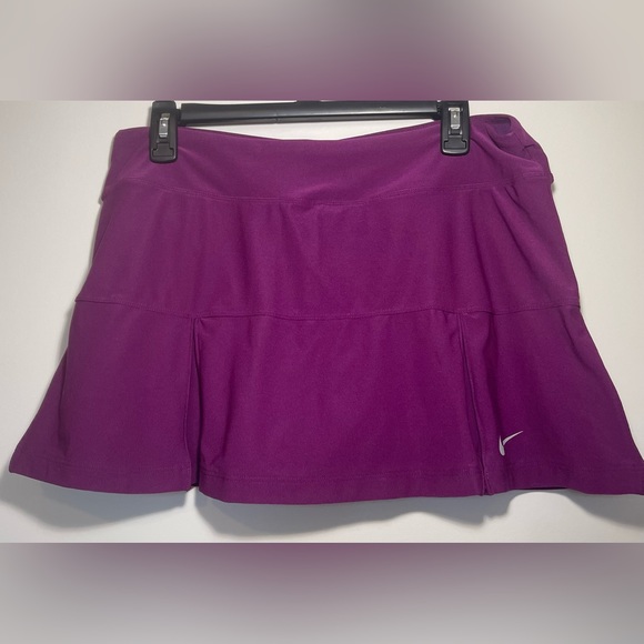 Nike Dresses & Skirts - Nike Dri-Fit Pleated Tennis Skort in Purple Size Large